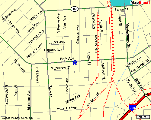 Location of the Shanti Jujitsu Dojo